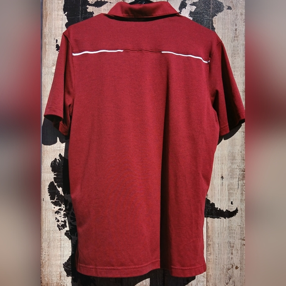NEW Nike Alabama Crimson Tide Mens DriFIT Victory Stripe Short Sleeve Polo's - Picture 15 of 16